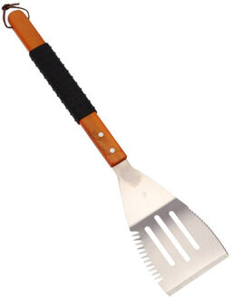 Barbecue spatel XXL - met kunststof handvat - RVS - 47 cm - Bakspatel - Bakspaan