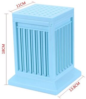 Barbecue Stringer Spiesjes Kebab Maker Doos Machine Rundvlees Vlees Groente String Grill Barbecue Keuken Accessoires Bbq Gadget blauw