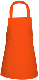 Barbecueschort voor kinderen - maat One size Oranje