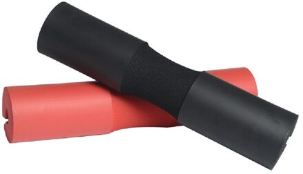 Barbeel Pad Foam Squat Bar Hals Beschermende Pads Schouder Ondersteuning Voor Gewicht Lifting Hip Stoten GYM Sport zwart