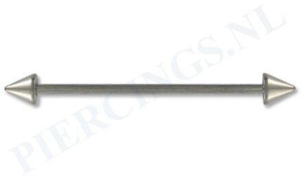 Barbell spike titanium 35 mm