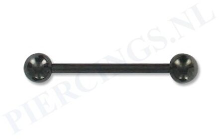 Barbell zwart 20 mm
