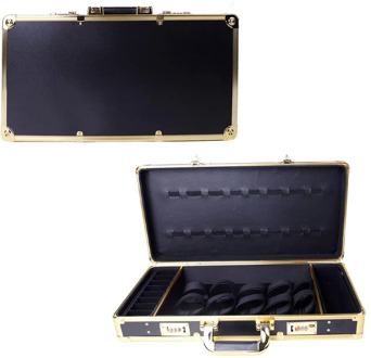 Barber Carrying Case Storage Toolbox Retro Portable Salon Stylist Bag Password Lock Suitcase Box Hair Styling Organizer