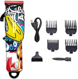 Barber Electric Hair Rechargeable Cordless Hair Cutting Grooming Kit