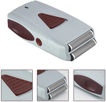 Barber Finishing Electric Shaver For Men Face Rechargeable Beard Electric Razor Foil Head Shaving Machine Hair Cleaning Shaver