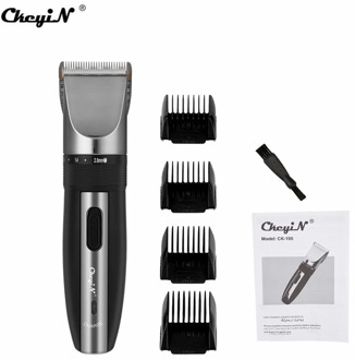 Barber Professional Rechargeable Hair Clipper Hair Trimmer Men Electric Cutter Hair Cutting Machine Haircut Tools 195-46