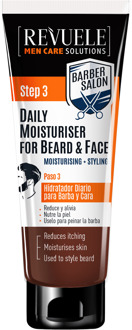 Barber Salon Daily Moisturiser for Beard & Face 80ml. STEP 3