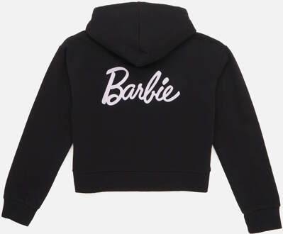 Barbie 1959 Logo Women's Cropped Hoodie - Black - XS - Zwart
