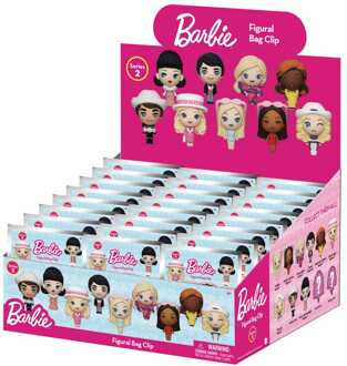 Barbie 3D Foam Bag Clips Series 2 Display (24)