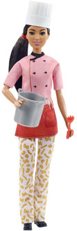 Barbie Beroepenpop Chef Multikleur