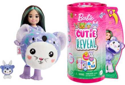 Barbie Cutie Reveal Chelsea - Costume Cuties Serie - Bunny in Koala Pop