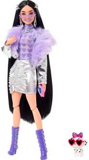 Barbie Pop Barbie Extra Purple Fur Multikleur