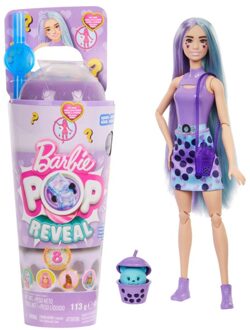 Barbie-Pop Reveal-Bubble Tea Series geurpop met accessoires HTJ19