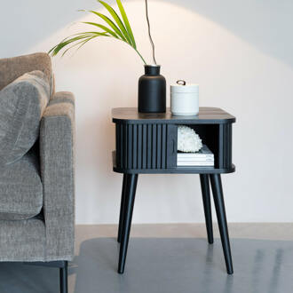 Barbier Bijzettafel Zwart