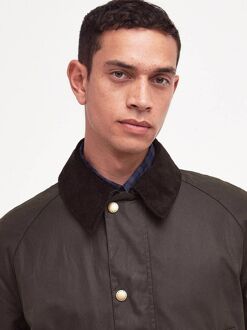 Barbour Ashby Wax Jas Olive Groen - 3XL,L,XL,XXL
