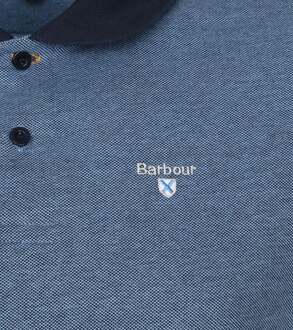 Barbour Basic Pique Polo Barbour , Blauw , Heren - M