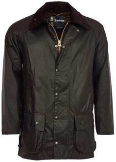 Barbour Beaufort Wax Jacket Barbour , Groen , Heren - 46 It,44 IT