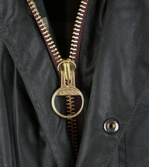 Barbour Border Wax Jas Groen - 46,48,54,56