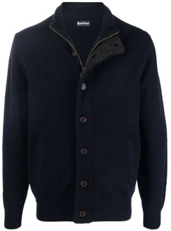 Barbour Cardigan Blauw - M