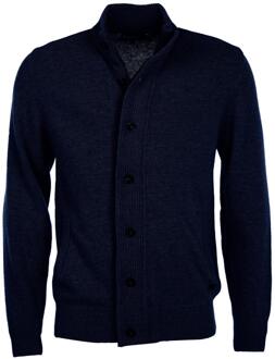 Barbour Cardigan Blauw - M