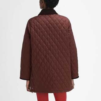 Barbour Dames Barbour Quilted Jacket in Wijn Wijnrood - EU 36 / UK 8