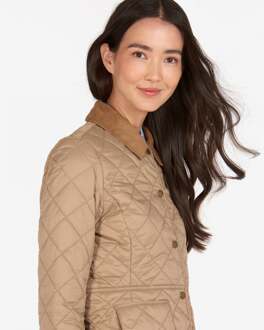 Barbour Deveron Gequiltede Damesjack - maat EU 38 / UK 10 Bruin