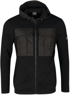 Barbour Element Hoodie Sweatshirt Zwart-S Barbour , Black , Heren - XL