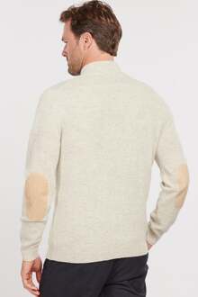 Barbour Essential Half Zip Pullover Barbour , White , Heren - L