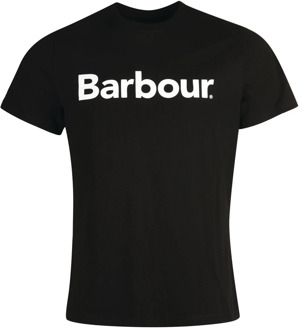 Barbour Essentiële Logo T-Shirt Barbour , Black , Heren - 2Xl,Xl,L,M