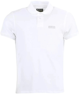 Barbour Essentiële Slim Fit Polo Ss22 Barbour , White , Heren - Xl,S