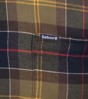 Barbour Fortrose Tartan Groen Blauw Overhemd Barbour , Green , Heren - Xl,L,M