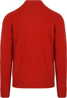 Barbour Grangetown Trui Wol Rood