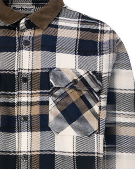 Barbour Grasmoor casual shirt Blauw - L