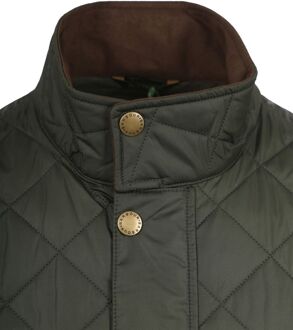 Barbour Groene gewatteerde jas Barbour , Green , Heren - L,M