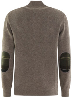 Barbour Heren holden half zip Groen - M