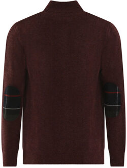 Barbour Heren holden half zip - maat L Rood