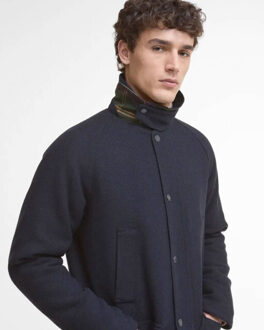Barbour Jack mwo0283 wool jack Blauw - L