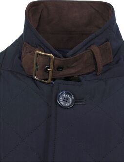 Barbour Jas Quilted Lutz Donkerblauw - XXL