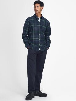 Barbour Kyeloch Overhemd Ruit Donkergroen