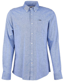 Barbour Overhemd lange mouw msh5090 - maat L Blauw