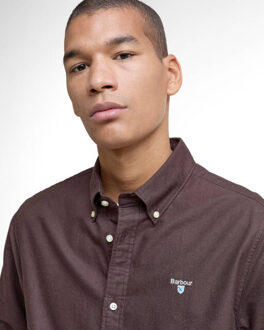 Barbour Overhemd lange mouw msh5301 oxtown shi Bruin - XL