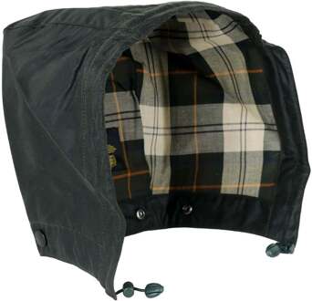 Barbour Oversize Capuchon van Gewaxt Katoen Barbour , Green , Heren - ONE Size