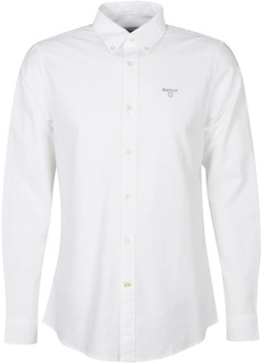 Barbour Oxford Overhemd Barbour , White , Heren - 2Xl,Xl,L,S