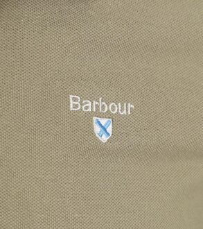 Barbour Pique Polo Dusty Groen - M