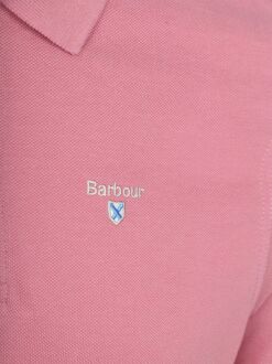 Barbour Pique Polo True Roze - L,M,XL,XXL