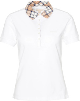 Barbour Polo Shirts Barbour , White , Dames - L,S