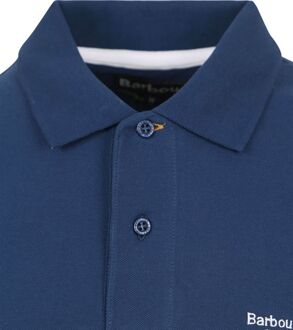 Barbour Poloshirt Kobaltblauw Donkerblauw - L,M,XL,XXL