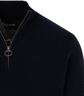 Barbour Pullover half zip Blauw - XL