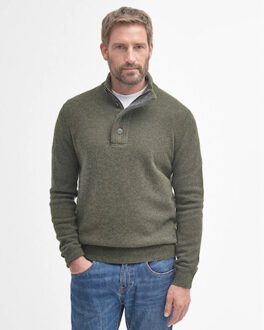 Barbour Pullover mkn0585 patch h.z Groen - L