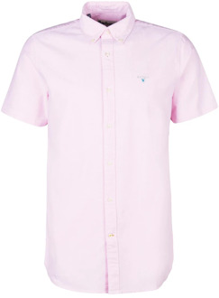 Barbour Roze Oxford Getailleerd Overhemd Barbour , Pink , Heren - Xl,L,S